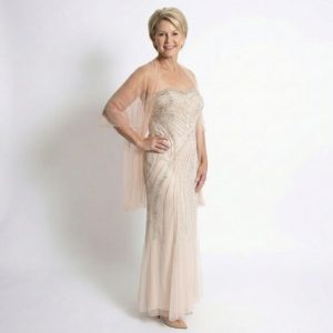 Vestido TCQ em Tule Bordado